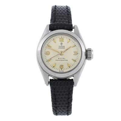 Lot 245 - Tudor, a stainless steel Oyster Royal wrist watch