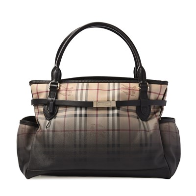 Lot 273 - Burberry, an Ombre Haymarket Check Liberton tote.