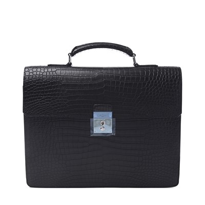 Lot 497 - Louis Vuitton, a crocodile Robusto briefcase.