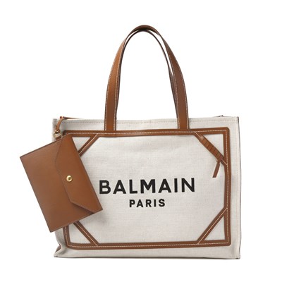 Lot 261 - Balmain, a B-Army tote w/pouch..