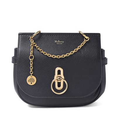 Lot 534 - Mulberry, a small Ambery satchel w/chain charm.