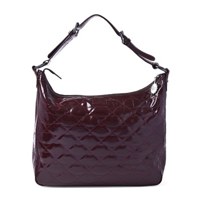 Lot 520 - Lulu Guinness, a quilted lips leather bag.
