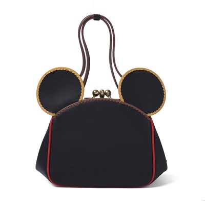 Lot 388 - Coach x Disney, a Mickey Mouse Keith Haring Kisslock handbag.
