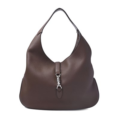 Lot 421 - Gucci, a large Soft Jackie Hobo handbag w/pouch.
