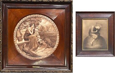Lot 551 - Two sepia print reproductions: after William...