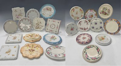 Lot 32 - A collection of cache pot/teapot stands, from...