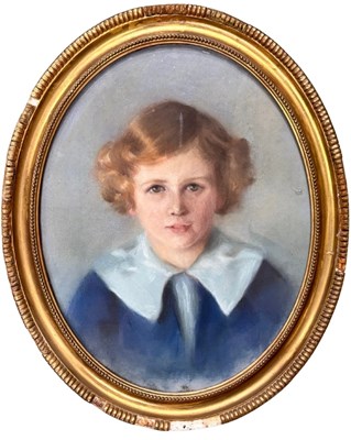 Lot 588 - British School, an early 20th century pastel...
