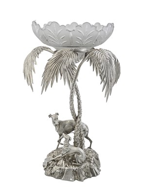 Lot 1 - A Victorian electroplated centrepiece, by...