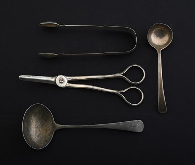 Lot 238 - A group of hallmarked silver, to include a...