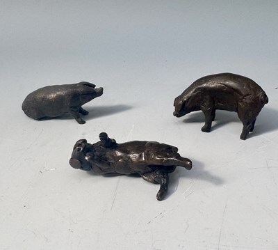 Lot 376 - Paul Jenkins (British, b. 1949), three cast...
