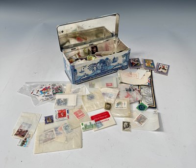 Lot 379 - A small collection of British and World stamps,...