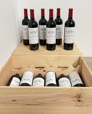 Lot 213 - Chateau Grand-Puy-Lacoste, Pauillac, 2005 (12...
