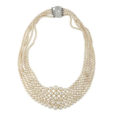 Lot 315 - A selection of imitation pearl costume jewellery