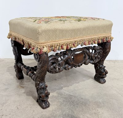 Lot 465 - A 17th century and later Restoration style...