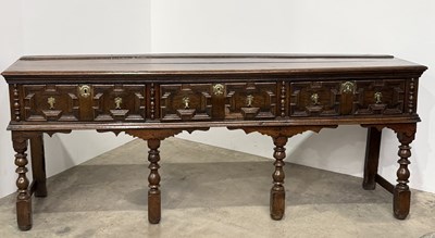Lot 435 - A 17th century, c.1690 and later Restoration...