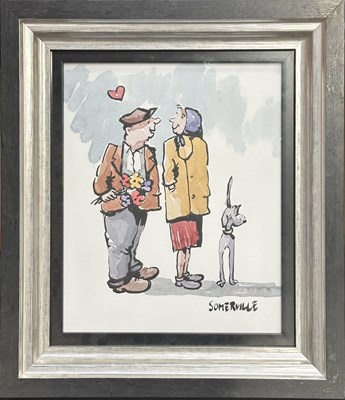 Lot 383 - George Somerville (Scottish, 1947), a couple...