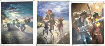 Lot 350 - Ivan Clark (New Zealand, b.1950s) three...
