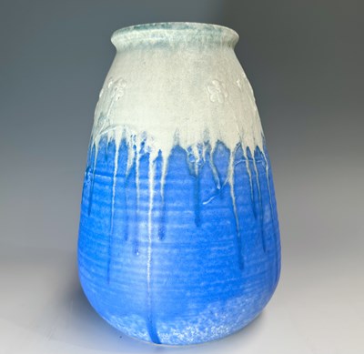 Lot 119 - Ruskin, a large barrel-form crystalline drip...
