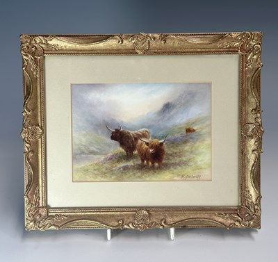 Lot 359 - Milwyn Holloway (b. 1940-2019), a framed...
