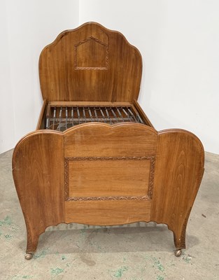 Lot 519 - An early to mid 20th century French walnut...