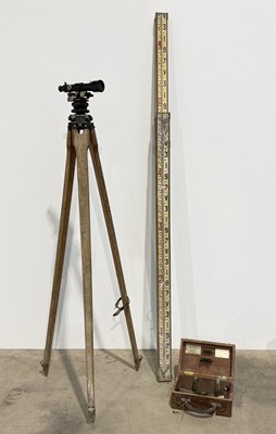 Lot 46 - A Hall Brothers, Croydon, theodolite dating to...