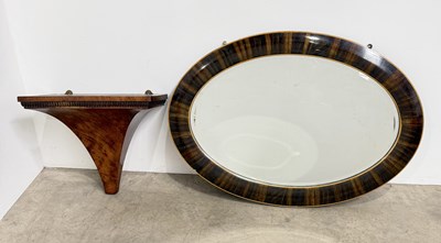 Lot 506 - A 19th century figurative wooden clock bracket...