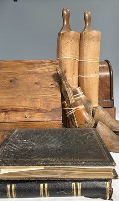 Lot 49 - Two late 19th/early 20th century photo albums...