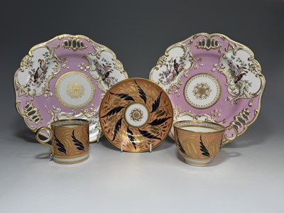 Lot 109 - British porcelain: a Flight, Barr & Barr trio,...