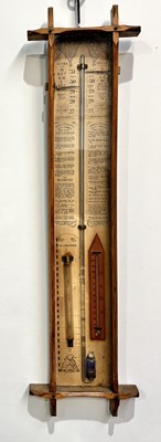 Lot 417 - An Admiral Fitzroy mercury Barometer,...