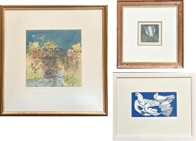 Lot 381 - Three prints: Bill Yardley (British,...