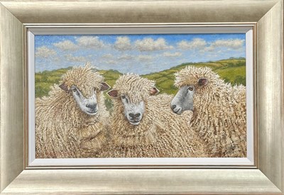 Lot 368 - Geoffrey Smith (British, 1945), Cotswold Lions...