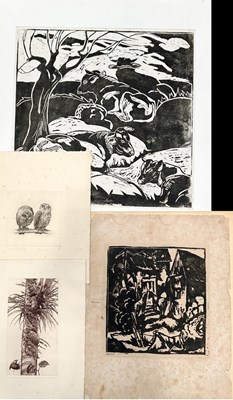 Lot 347 - A collection of prints including: Russel M....