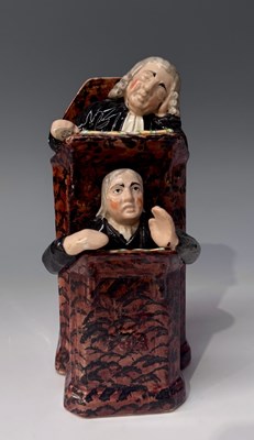Lot 64 - A Ralph Wood-type Staffordshire figure group...