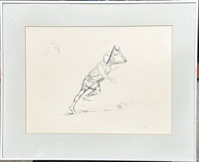 Lot 367 - Han Mes (Dutch, 1975) 'Voortvluchtend', print...