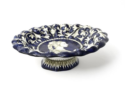 Lot 107 - Franceschini Pesaro, Italian, faience,...