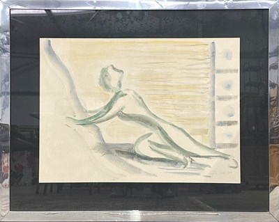 Lot 404 - Virgilio Guidi (Italian, 1891-1984), Nude...