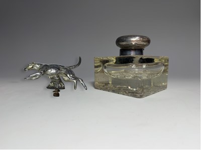 Lot 165 - A Louis Lejeune chrome plated 'Foxhound' car...