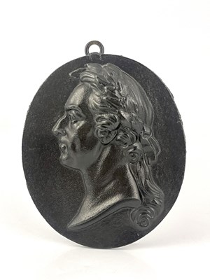 Lot 201 - A 19th Century Grand Tour oval cast iron...