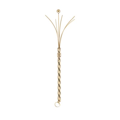 Lot 68 - Boucheron, an Art Deco 18ct gold swizzle stick