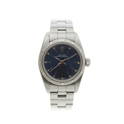 Lot 270 - Rolex, a stainless steel Oyster Perpetual bracelet watch