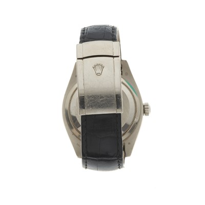 Lot 233 - Rolex, an 18ct white gold Oyster Perpetual Sky-Dweller wrist watch