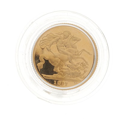 Lot 72 - Elizabeth II, a 1997 gold proof full sovereign coin