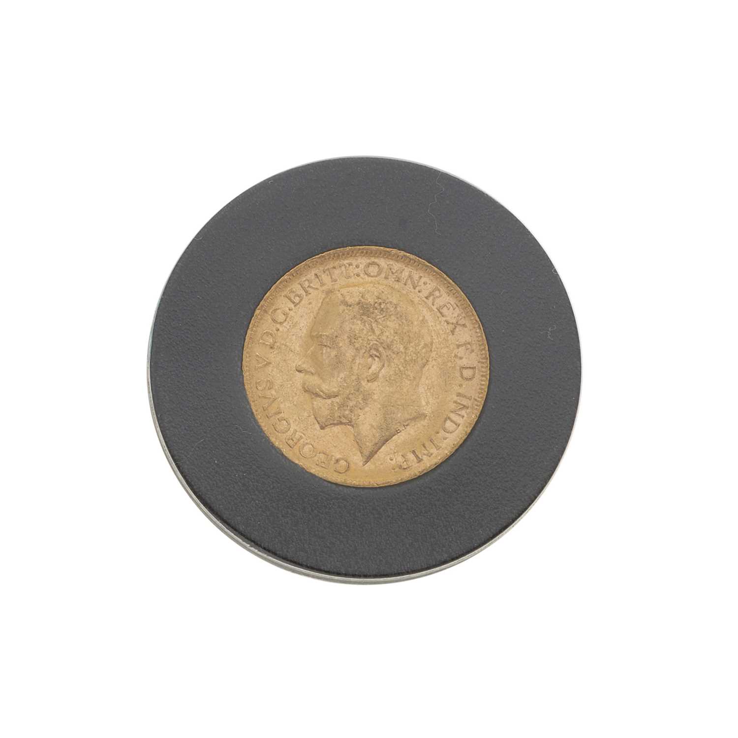 Lot 207 - George V, a 1922 gold full sovereign coin