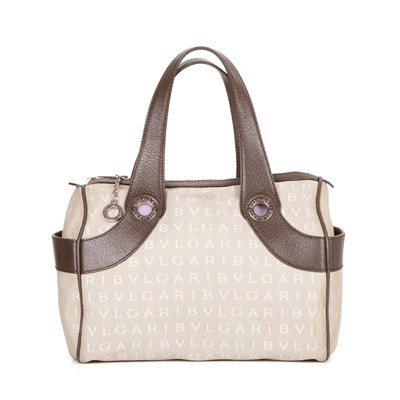 Lot 284 - Bulgari, a mini Boston bag, featuring the...