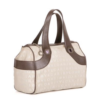 Lot 284 - Bulgari, a mini Boston bag, featuring the...