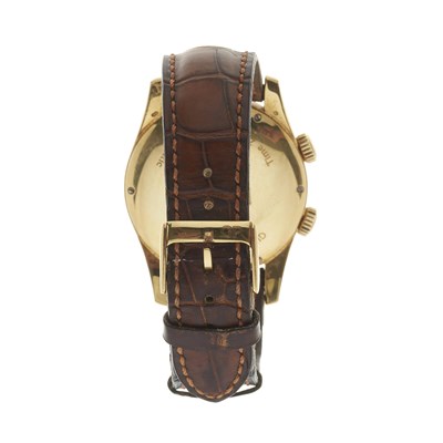 Lot 232 - Girard Perregaux, an 18ct gold Time Zone Traveller II Alarm wrist watch