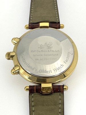 Lot 45 - Philippe Dubois, a gold plated 1785...