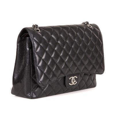 Lot 295 - Chanel, a Maxi Classic Double Flap handbag,...