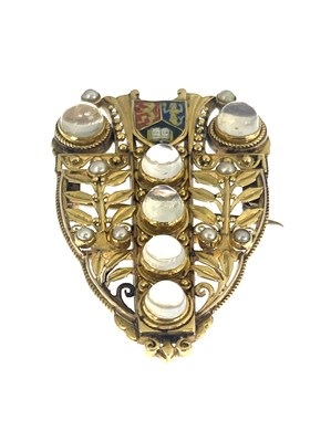 Lot 41 - John Paul Cooper, an Arts and Crafts yellow...