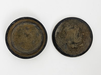 Lot 211 - A 19th Century French metal and bois durci...